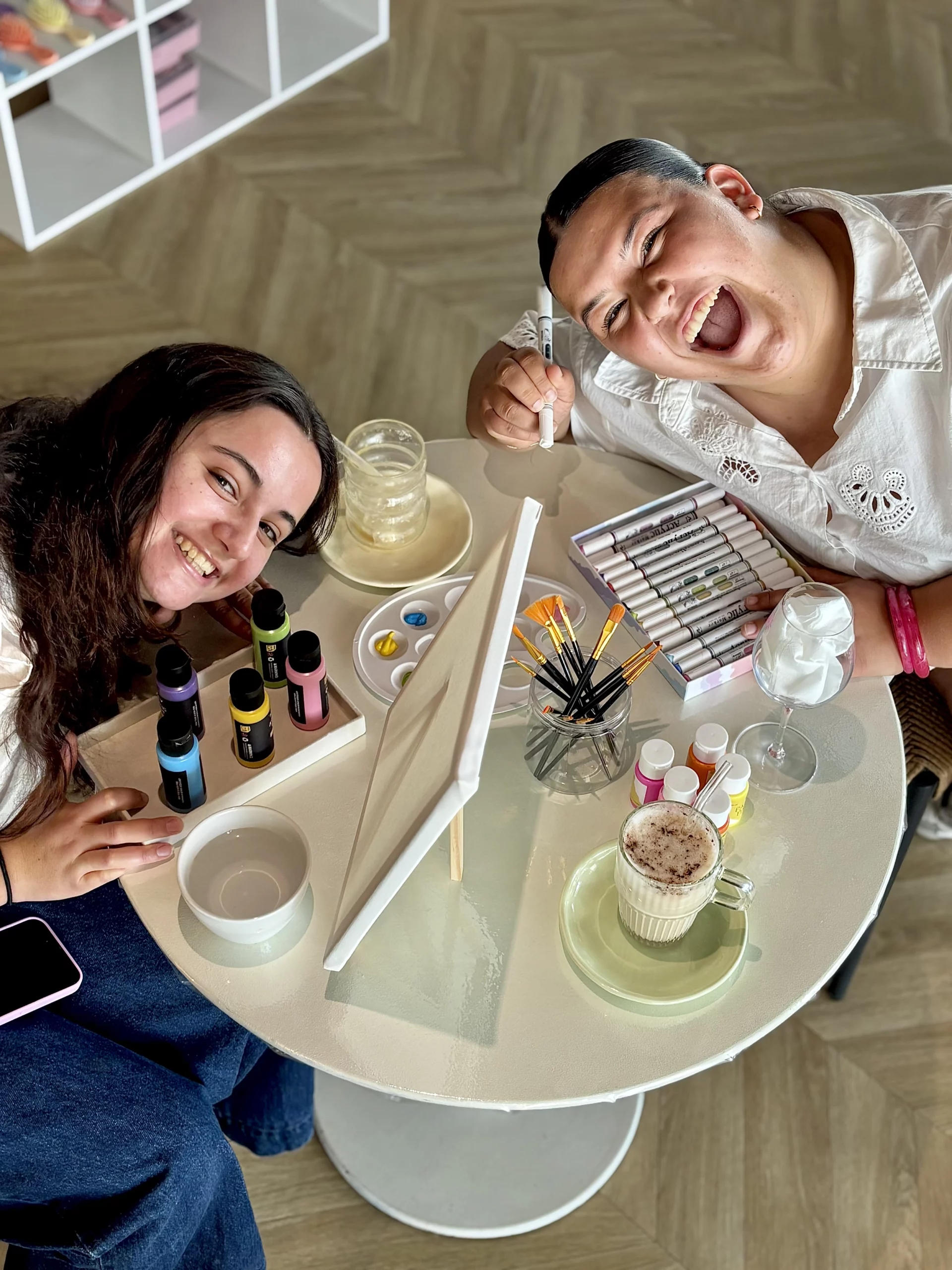 Brunch atelier peinture le café des loulou La Baule